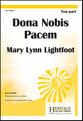 Dona Nobis Pacem Two-Part choral sheet music cover